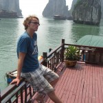 Halong Bay. Eines der wenigen Fotos ohne andere Touris im Hintergrund