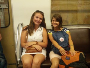 Julia mit Sally