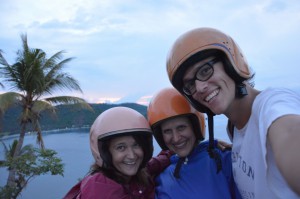 Ausflug durch Lombok: Dreier-Selfie