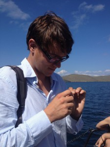 ER und SEINE Feile am Baikalsee