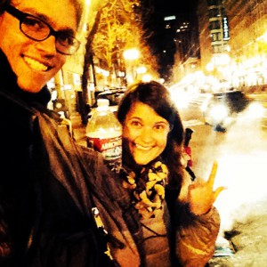 Wir-sind-da-Selfie in San Francisco
