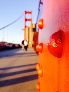 Die Nieten der Golden Gate Bridge