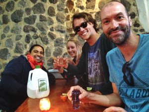 Schnapps aus der Galone... keiner wurde blind