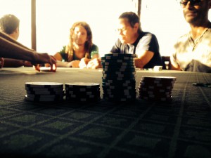 IHR Ausblick bei IHREM ersten Poker-Spiel