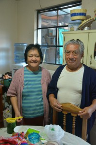 Unsere Gasteltern: Marlis und Francesco