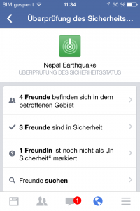 Wer ist in Sicherheit? Plötzlich ploppt diese Gruppe bei Facebook auf