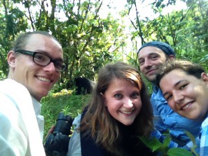 Selfie mit Gorilla