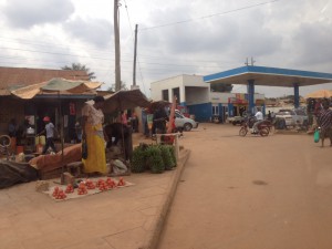 Markt in Uganda 